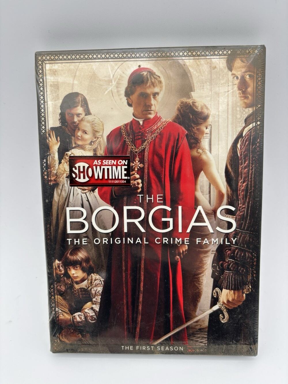 New. The Borgias DVD TV Series Season 1 Jeremy Irons. Sealed